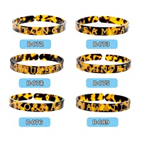 Nouveautés : Bracelet jonc tribal personnalisé en résine époxy pour les habitants des îles hawaïennes, polynésiennes et samoanes