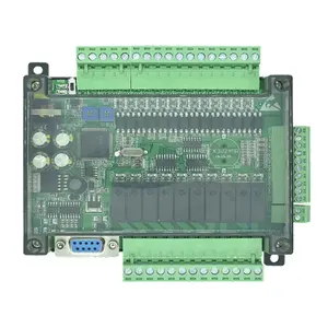 Controlador PLC Industrial AMX FX3U/FX3U-24MR/FX3U-24MT 24 E/S 24V 14DI/10DO Analógico 6AI/2AO RS232/RS485 Programación PLC - Product Image 1