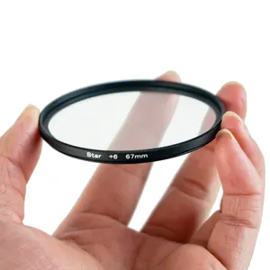 Customized +4+6+8 Point Lines with Aluminum Frame for Camera Night Time Use Star Filter