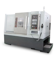 Tour à lit incliné hydraulique automatique, Machine CNC TCK46 Torno CNC métal de haute précision russie Max egypte, Marketing de voyage