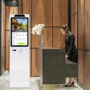 Kiosco de Información con Dispensador de Tarjetas y Pago con Impresora, Sistema de Gestión de Colas, Kiosco de Pago Automático - Product Image 1