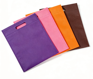 Vente directe d'usine, sac non tissé en D de 40 g/m², sac de transport en tissu non tissé de haute qualité, blanc - Product Image 2