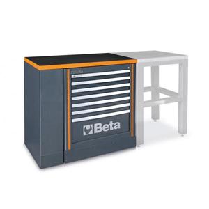 BETA - 055000091 Workbench 1m para combinación de equipos de taller con módulo fijo C55M7 BANCOS DE TRABAJO Y MESAS - Product Image 2