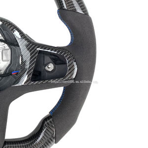 BMW M2M3M4 G14G15G16G20G21 G22 G26 g3030g36 G42 G80 özelleştirilmiş Alcantara karbon Fiber direksiyon araç İç 2013-2023 - Product Image 4