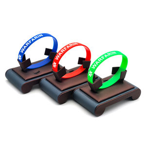 Bracelet en silicone pour diabète Bracelet en caoutchouc d'identification d'alerte médicale pour hommes et femmes Bracelet personnalisé pour enfants - Product Image 3