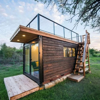 Maisons conteneurs de luxe à vendre, maisons modulaires miniatures personnalisées, maisons conteneurs préfabriquées de haute qualité