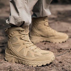 <span class=keywords><strong>Bottes</strong></span> de <span class=keywords><strong>chasse</strong></span> pour hommes de haute qualité <span class=keywords><strong>bottes</strong></span> de randonnée imperméables <span class=keywords><strong>en</strong></span> <span class=keywords><strong>cuir</strong></span>, chaussures de plein air légères et respirantes - Product Image 6