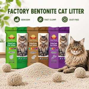 Arena para Gatos de Bentonita Ecológica Premium de 20 kg, Aglutinación Rápida, Control de Olores, Sin Polvo - Product Image 1