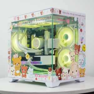 Cute Computer Case Custom PC Case Sea View Room Micro ATX ITX Mini Tower Gaming Computer Case OEM Wholesale Color Supplier - Product Image 1