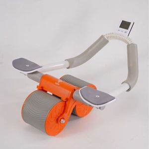 Ab <b>Wheel</b> <b>Automatic</b> <b>Rebound</b> PP Material Home Fitness Equipment For <b>Abdominal</b> Training - Product Image 2