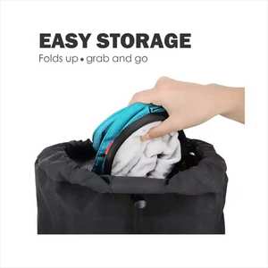 Sac à craie d'escalade portable, léger, durable et personnalisable, avec cordon de serrage et ceinture à clip rapide réglable - Product Image 4