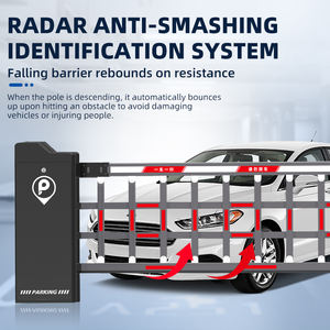 Tourniquet de barrière de stationnement motorisé de qualité supérieure pour parking de centre commercial Système de stationnement de voiture unique pour communauté fermée - Product Image 4