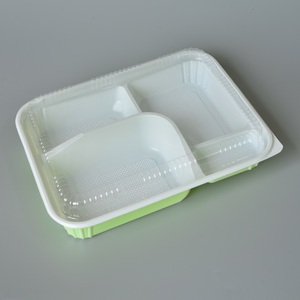 Portable Disposable Plastic Bento Lunch Box for Sushi Noodles <strong>Potato</strong> Chips Baby Food Takeaway <strong>Containers</strong> - Product Image 5
