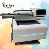 Impresora UV de Cama Plana Automática Benlun 6090 para Cuero A1/A3/A4, 60*90mm, Venta Directa de Fábrica para Impresión en Materiales de Cuero