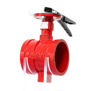Vanne manuelle en fonte ductile à joint souple PN10, doublée en PTFE (fluor) et acier inoxydable, pour applications hydrauliques - Product Image 3