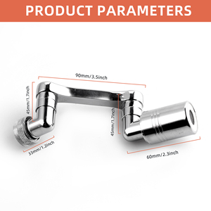 <span class=keywords><strong>Robinet</strong></span> <span class=keywords><strong>de</strong></span> cuisine universel rotatif à 1080 degrés, multifonctionnel, avec filtre pour évier <span class=keywords><strong>de</strong></span> <span class=keywords><strong>salle</strong></span> <span class=keywords><strong>de</strong></span> <span class=keywords><strong>bain</strong></span>, extension pivotante, économiseur d'eau, aérateur <span class=keywords><strong>de</strong></span> <span class=keywords><strong>robinet</strong></span> - Product Image 6