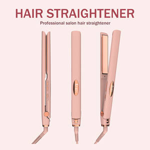 Ensemble de fer à lisser les cheveux en céramique à bon prix Ensemble d'outils de beauté des cheveux Fer à lisser et à friser LED portable pour les voyages - Product Image 2