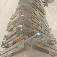 Pièces détachées de machines, support structurel en acier soudé sur mesure pour machines de construction