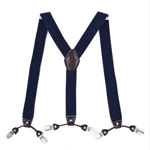 <span class=keywords><strong>Tirantes</strong></span> Elásticos <span class=keywords><strong>de</strong></span> Poliéster para <span class=keywords><strong>Hombre</strong></span>, Tipo Y, con Tres Clips, Color Sólido, Personalizados al por Mayor - Product Image 1