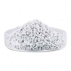 เม็ดพลาสติก ABS สีขาวผสมสำหรับฉีดขึ้นรูปยานยนต์ UL94 V0 - Product Image 1