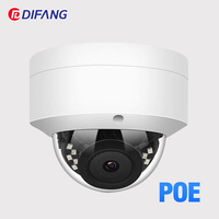 8MP POE 돔 네트워크 카메라 IP 보안 카메라 2.8mm 광각 방수 야외 모니터링 네트워크 카메라 POE