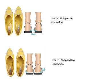 Almohadilla de Gel de silicona suave para el talón, almohadilla ortopédica para el talón, con absorción de impacto, para la pierna X, para el pie <span class=keywords><strong>Varus</strong></span> y Valgus - Product Image 4