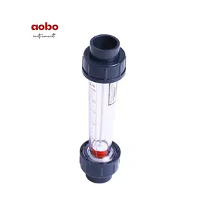 AOBO pipa air Pvc, pengukur aliran HARGA TERBAIK dengan sensor pengukur aliran Pvc plastik, rotometer cair