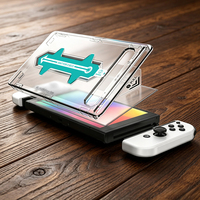 Protection d'écran transparente facile à installer pour la console Nintendo Switch 2, verre trempé avec outils d'installation