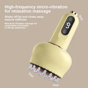 Nuevo Instrumento Eléctrico Recargable de Gua Sha, Masajeador Doméstico, <span class=keywords><strong>Cepillo</strong></span> de Masaje de Meridianos, Ventosas - Product Image 1