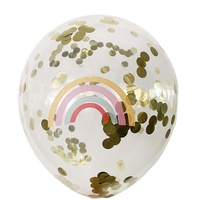 Arche de ballons en latex et Mylar imprimée en 6 couleurs, motif Cœur Rond, pour fête du Ramadan, thème Fierté Arc-en-ciel, « L'amour est l'amour », écologique