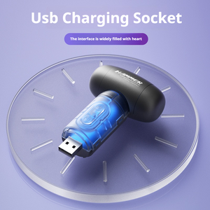 เครื่องสั่นเซ็กซ์ทอยสำหรับผู้หญิงแบบ3-in-1แบบพกพาเครื่องสั่นเซ็กซ์ทอยสำหรับผู้หญิงที่ดูดนมคลิตอไม้ทำงานด้วยมือ - Product Image 6