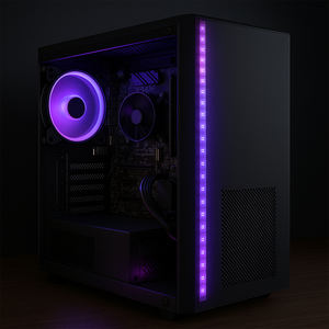 Telecomando dimmerabile USB alimentato DC 5V 2m facile installazione autoadesivo TV retroilluminazione 2m RGB LED Strip - Product Image 6