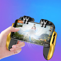 Manette de jeu H9 avec ventilateur, avec Joystick, contrôleur de jeu pour téléphone portable, compatible avec PUBG
