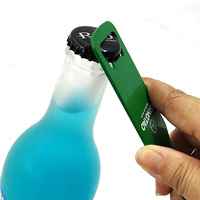 Décapsuleur coloré en acier inoxydable avec logo laser personnalisé Décapsuleur créatif en forme de bouteille de bière