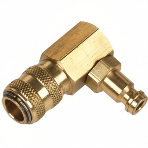 ข้อต่อทองเหลืองสำหรับแก๊ส แบบข้อศอก 90 องศา สำหรับชิ้นส่วนอุปกรณ์แก๊ส - Product Image 2