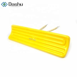 Dashu 245*60 ARC hình dạng màu vàng điện máng gốm nóng yếu tố 220V 1kw gốm hồng ngoại nóng - Product Image 1