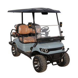 Golf Car Source Factory Scenic Area Park Campus Aeropuerto Patrulla Turismo Off Road Electric Golf Sightseeing Car - Product Image 1