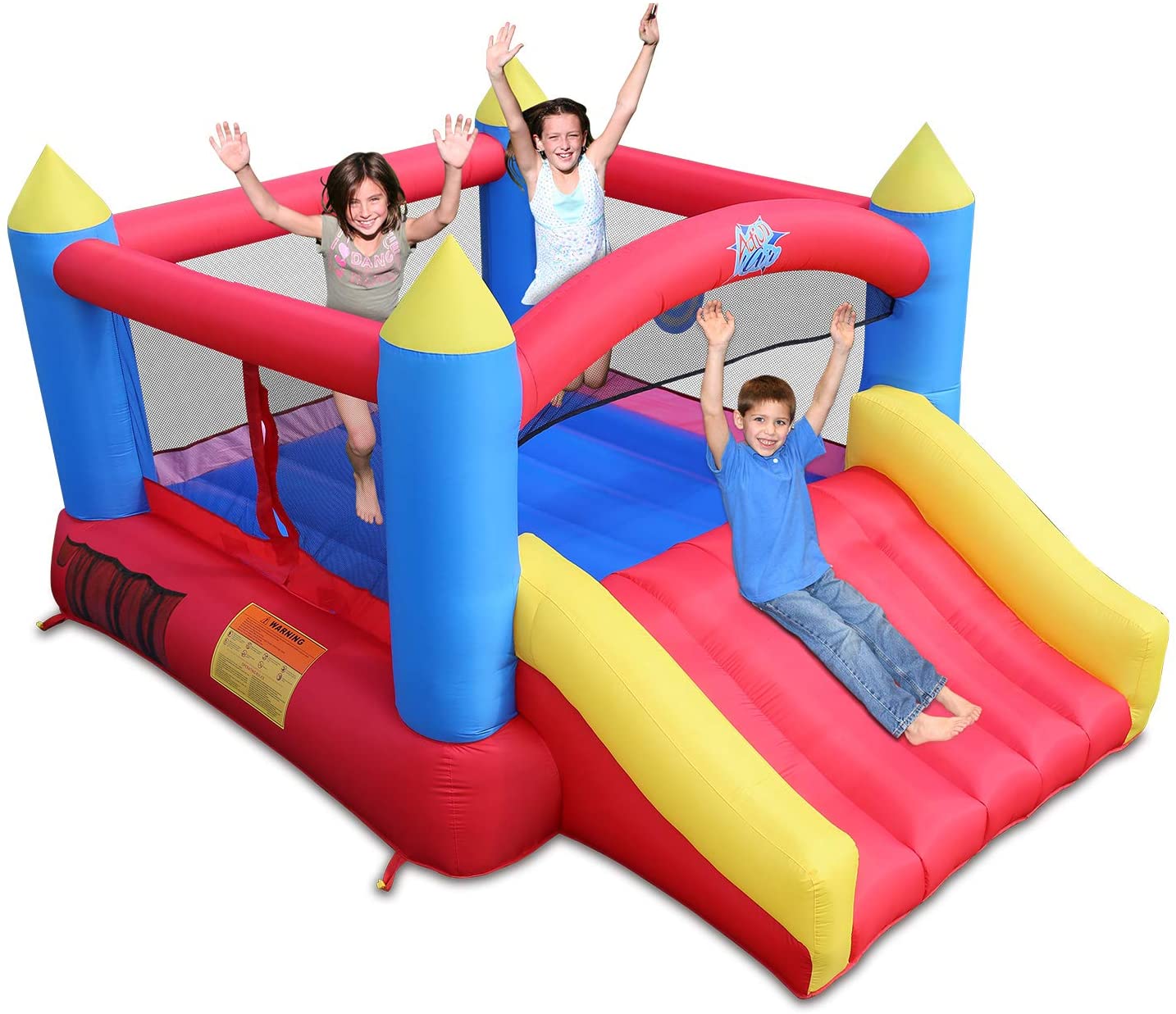 High Density 0.55mm PVC Tarpaulin Outdoor Fabric Use for Kids Bouncy Castle Fabric Water Repellent Coated Industrial