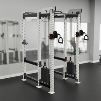 Nouveau Rack de Musculation Multi-Fonctionnel Hammer Strength, Station d'Entraînement Polyvalente, Rack à Squat en Métal pour Usage Commercial, Entraînement Complet du Corps, Garantie 1 An