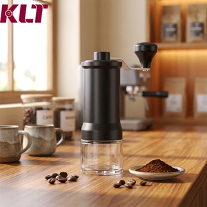 เครื่องบดกาแฟแบบพกพาขนาดเล็ก เครื่องบดกาแฟแบบกรวยปรับระดับได้ด้วยมือ - Product Image 1