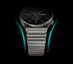 Correa Original de Lujo de Acero Inoxidable de 46 mm, Color Gris, para Huawei Gt2 Gt3 <span class=keywords><strong>Pro</strong></span> - Product Image 5