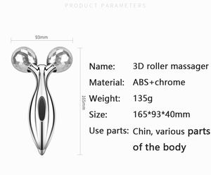 A forma di Y <span class=keywords><strong>3D</strong></span> rullo viso massaggiatore corpo dimagrante rullo scolpire più solido Shaper stringere la pelle strumento di cura - Product Image 4