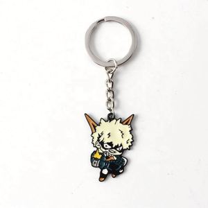 Custom Wholesale Iron Carabiner Keychain Hard Enamel Cartoon Animal Shaped Keyholder with Offset or UV Printing - Product Image 3