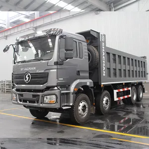 مورد رافعة شكل الرمال شاحنة Shacman 12 عجلة شاحنة نفايات 30 طن 40 طن كاميرا الصين 10 عجلات للتوجيه اليدوي شاحنة نفايات