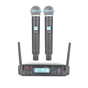 Microphone à condensateur cardioïde sans fil GLXD4 <span class=keywords><strong>GLXD24</strong></span> BETA58 BETA58A avec suppression du bruit pour les spectacles sur scène, les DJ et les discours - Product Image 2