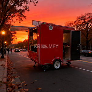 Kiosque à glace mobile de conception 2025, boutique extérieure à vendre, cuisine mobile, traiteur de pizzas, remorque alimentaire - Product Image 2