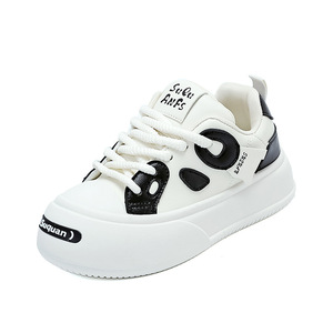 White Sneakers Women's Shoes 2026 New Spring Stylish Best-Selling Sports Shoes Soft Bottom Casual <b>Flip</b>-<b>Flops</b> Trend - Product Image 1