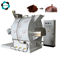 Machine de raffinage de masse chocolatée GUSU avec contrôle PLC, broyeur-conche haute efficacité pour confiserie