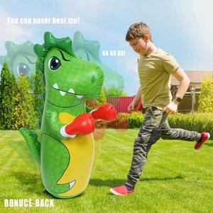 Juguete inflable de dinosaurio para niños, saco de boxeo, juguetes de animales inflables para interiores y exteriores, juegos de fiesta - Product Image 6