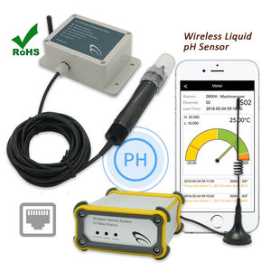 การตรวจสอบคุณภาพน้ำเซ็นเซอร์วัดค่า PH EC แบบกะทัดรัด4-20mA โพรบวัดความขุ่นเครื่องมือวัดการวิเคราะห์ค่า PH คุณภาพน้ำ - Product Image 2